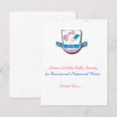 GLD-Einladungen Einladung (Vorne/Hinten)