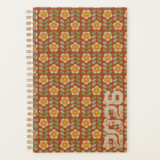 GLEAM GLADE - Botanical Pattern Planner Planer (Vorderseite)