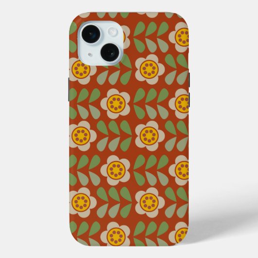 GLEAM GLADE Botanisches iPhone Case (Rückseite)