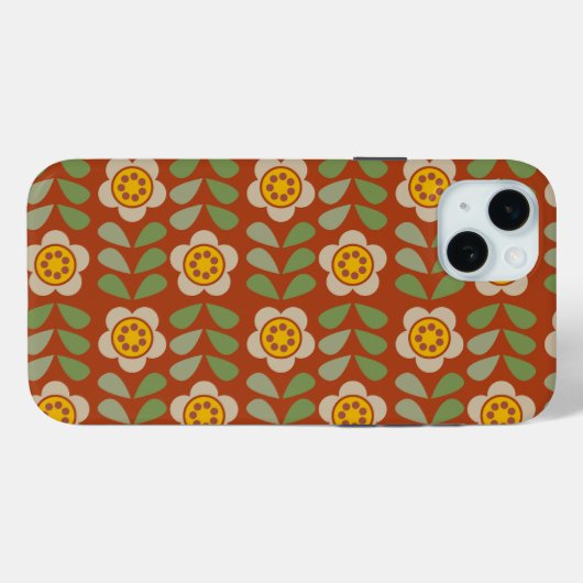 GLEAM GLADE Botanisches iPhone Case (Rückseite (Horizontal))