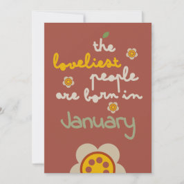 GLEAM GLADE - Einladungskarte zum Geburtstag