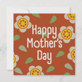 GLEAM GLADE - Mother's Day Floral Invitation Card Einladung