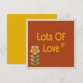 GLEAM GLADE - Mother's Day Floral Invitation Card Einladung