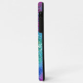 Gleaming Rainbow Glitzer Swirl Case-Mate iPhone Hülle (Hinten/Links)