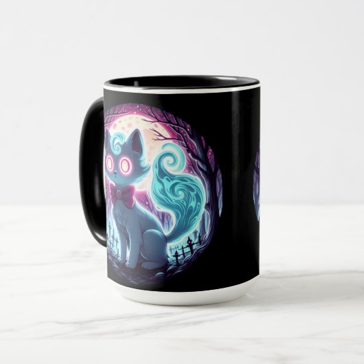 Gleaming Whiskers Tasse (Vorderseite Links)