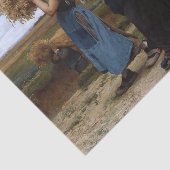 Gleaners von Julien Dupre Seidenpapier (Ausschnitt)
