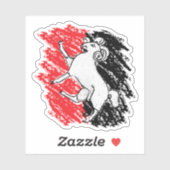 Gleann Abhann Aufkleber (Blatt)