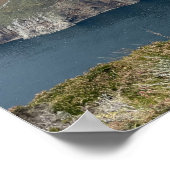 Gleann Cholm Cille Landkreis Donegal Irland Europa Poster (Ecke)