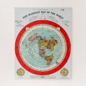 Gleason's neue Standard-Karte des World Puzzle (Vertikal)