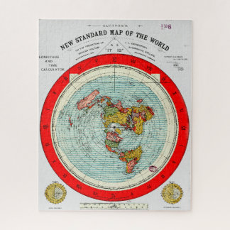 Gleason's neue Standard-Karte des World Puzzle