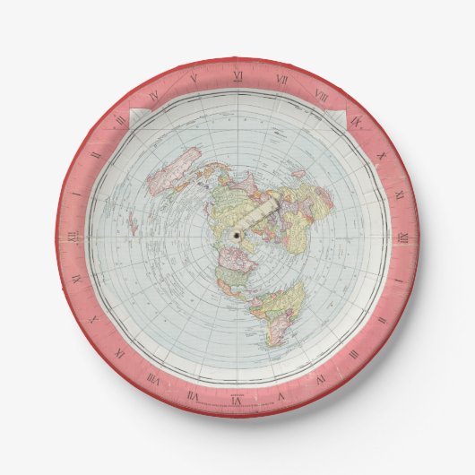 Gleasons "NEUE STANDARDkarte" Papier-Teller Pappteller (Vorderseite)