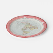 Gleasons "NEUE STANDARDkarte" Papier-Teller Pappteller (Schrägansicht)