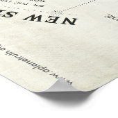 Gleason's "NEW STANDARD MAP OF THE WORLD" Poster (Ecke)