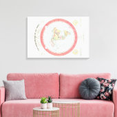 Gleason's ~NEW STANDARD MAP OF THE WORLD~ Poster Leinwanddruck (Insitu (Wohnzimmer))