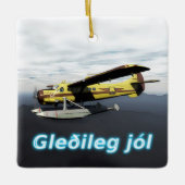 Gleðileg jól - de Havilland DH3-C Otter Keramikornament (Vorderseite)