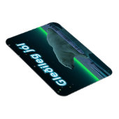 Gleðileg jól - Eiskantenbär Magnet (Rechte Seite)