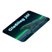 Gleðileg jól - Eiskantenbär Magnet (Linke Seite)