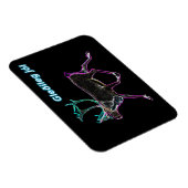 Gleðileg jól - Elektrische Karibik Magnet (Rechte Seite)