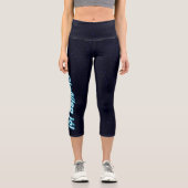 Gleðileg jól on Stars Capri Leggings (Vorderseite)