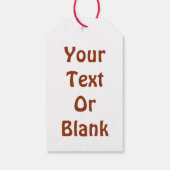 Gleðileg Jól - Weihnachtsmann Geschenkanhänger (Rückseite)