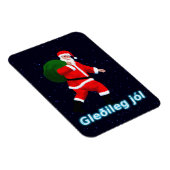Gleðileg jól - Weihnachtsmann Magnet (Rechte Seite)