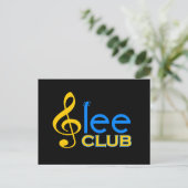Glee Club Postkarte (Stehend Vorderseite)