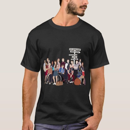 Glee T-Shirt (Vorderseite)