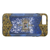 Gleemshore Saph elegantes Monogramm plus Case-Mate iPhone Hülle (Rückseite (Horizontal))