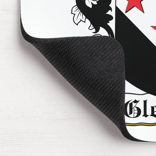 Gleeson Familienwappen Mousepad (Ecke)