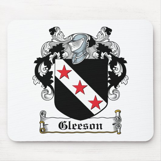 Gleeson Familienwappen Mousepad (Vorne)