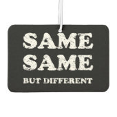 GLEICH, ABER ANDERS AUTOLUFTERFRISCHER (Rückseite)