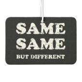 GLEICH, ABER ANDERS AUTOLUFTERFRISCHER (Vorderseite)