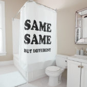 GLEICH, ABER ANDERS DUSCHVORHANG (Beispiel)