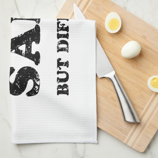 GLEICH, ABER ANDERS GESCHIRRTUCH (Viertel Falte)