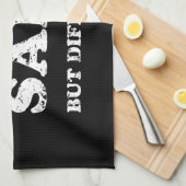 GLEICH, ABER ANDERS GESCHIRRTUCH (Viertel Falte)