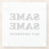 GLEICH, ABER ANDERS GLASUNTERSETZER (Rückseite)