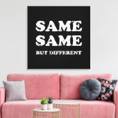 GLEICH, ABER ANDERS LEINWANDDRUCK (Insitu (Wohnzimmer))