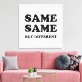 GLEICH, ABER ANDERS LEINWANDDRUCK (Insitu (Wohnzimmer))