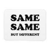 GLEICH, ABER ANDERS MAGNET (Horizontal)