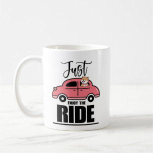 Gleich für die Ride Dog Tasse - Funny Pet Lover