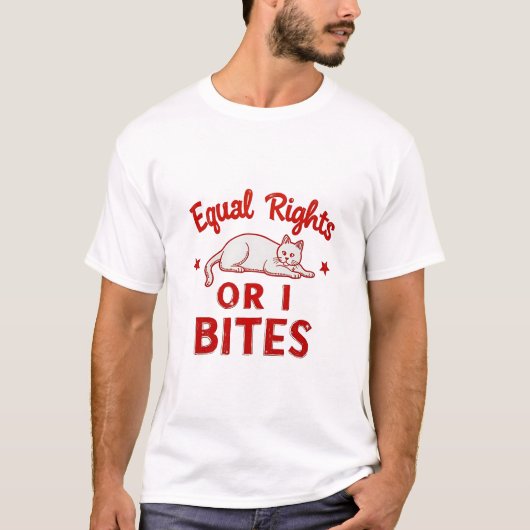 Gleichberechtigte Rechte oder künstliche Intellige T-Shirt (Vorderseite)
