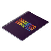 Gleichberechtigtes Notebook Notizblock (Linke Seite)