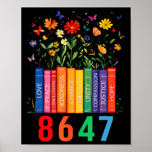 Gleichberechtigung Buch Blume Trump Frauenrechte F Poster