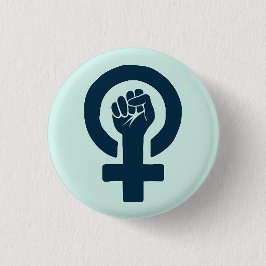 Gleichberechtigung der Frau Button (Vorderseite)