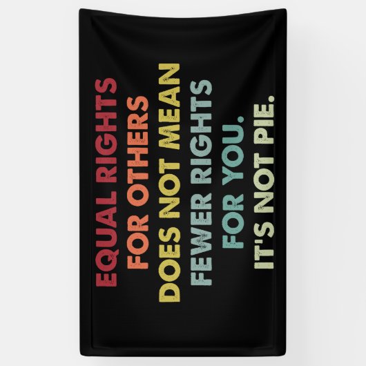 Gleichberechtigung für andere Gemein nicht weniger Banner (Vertikal)