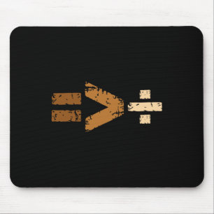 Gleichberechtigung größer als Division Gleichberec Mousepad