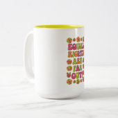 Gleichberechtigung ist weit weg zweifarbige tasse (Vorderseite Links)