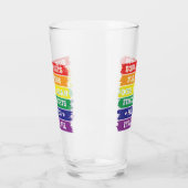 Gleichberechtigung | LGBTQ-Rechte | Parade | Ally Glas (Links)