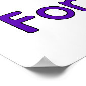 Gleichberechtigung Poster (Ecke)