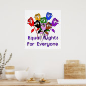 Gleichberechtigung Poster (Küche)